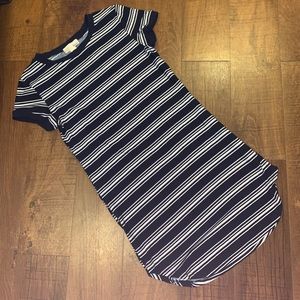 Sauci Striped T Shirt Dress